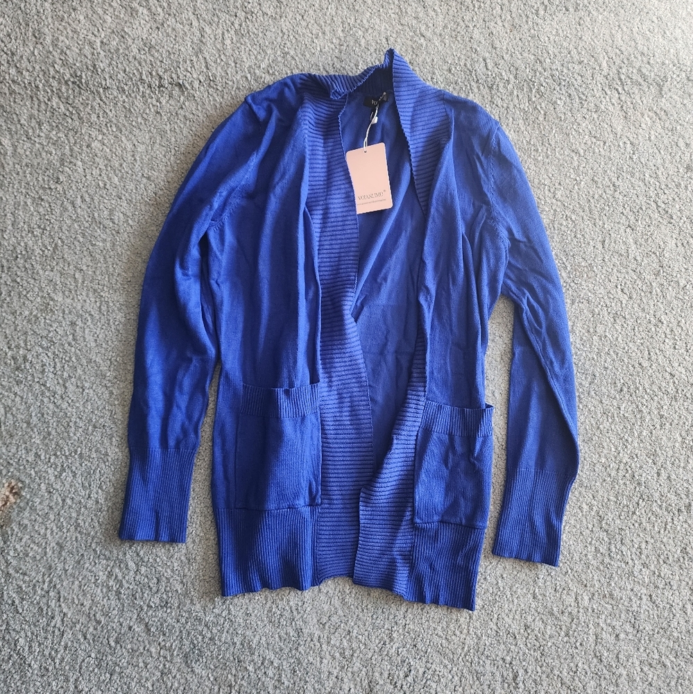 Brand New with Tags Voianlimo Women’s Cardigan with Pockets Open Front